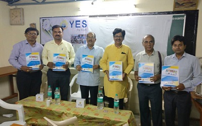 YES student receiving certificate